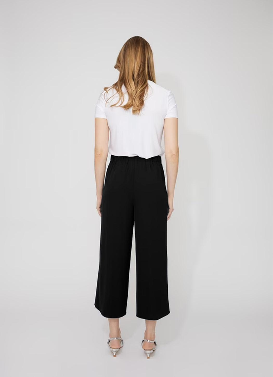 Joseph Ribkoff Wide-Leg Trouser Crop
