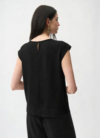 Joseph Ribkoff Cap Sleeve Boxy Top