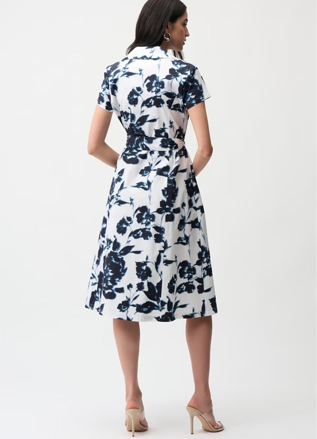 Joseph Ribkoff Fit and Flare Shirt Dress