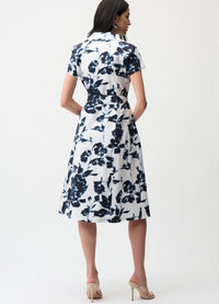 Joseph Ribkoff Fit and Flare Shirt Dress