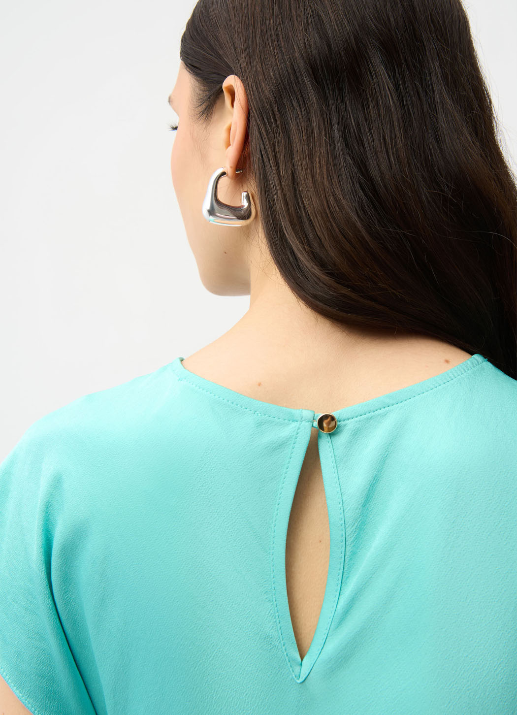 Joseph Ribkoff Satin Twist Front Top