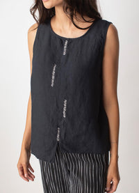 Liv Linen Stitch Tank