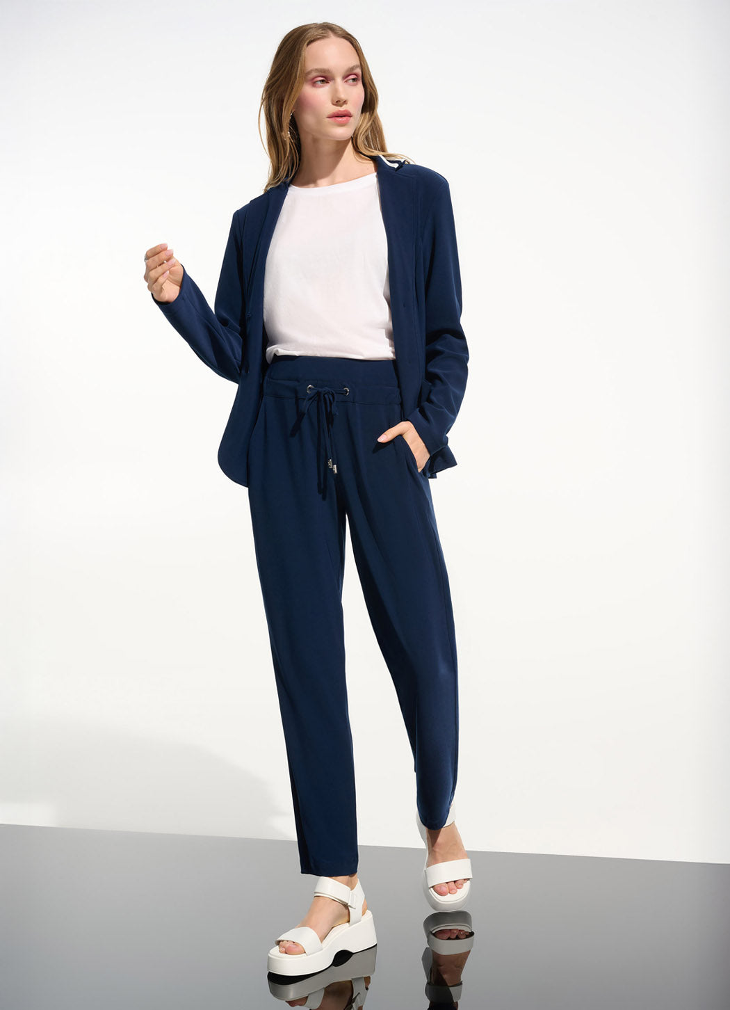 Joseph Ribkoff Silky Knit Jogger Pants