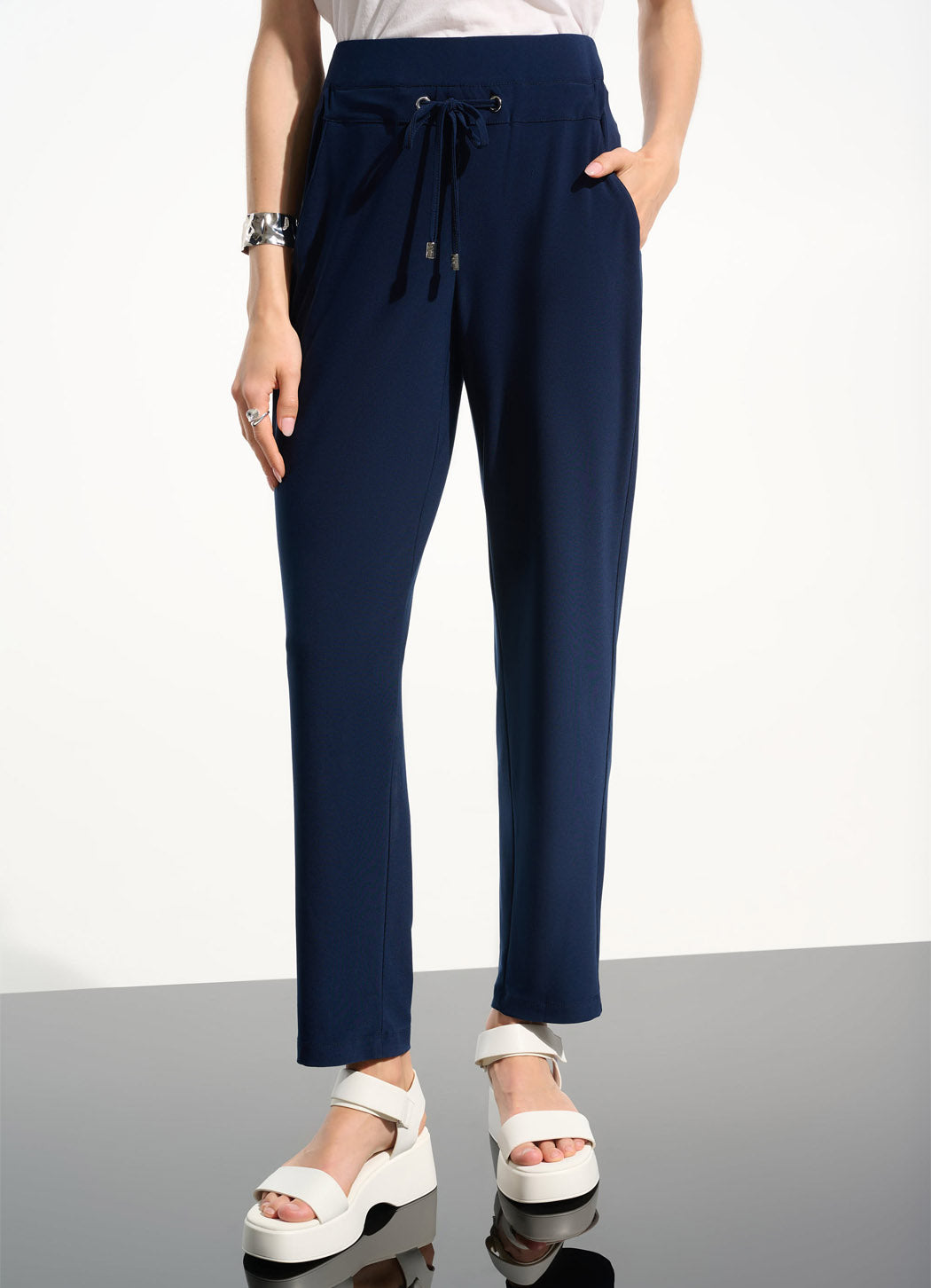 Joseph Ribkoff Silky Knit Jogger Pants