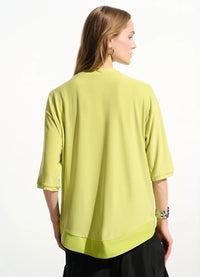 Joseph Ribkoff High-Low Pocket Top