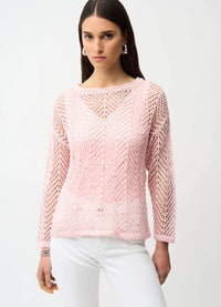 Joseph Ribkoff Casual Boat Neck Pullover