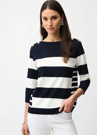 Joseph Ribkoff Boat Neck Sweater