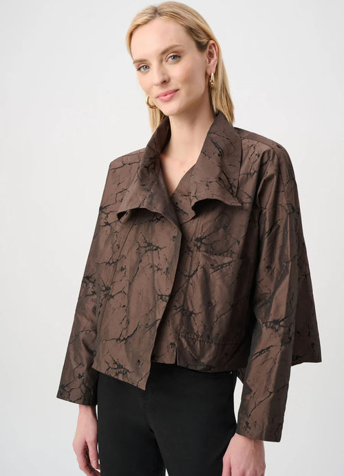 Joseph Ribkoff Jaquard Asymmetrical Jacket