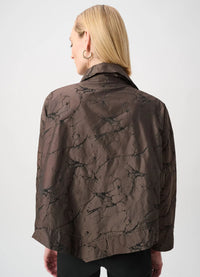 Joseph Ribkoff Jaquard Asymmetrical Jacket