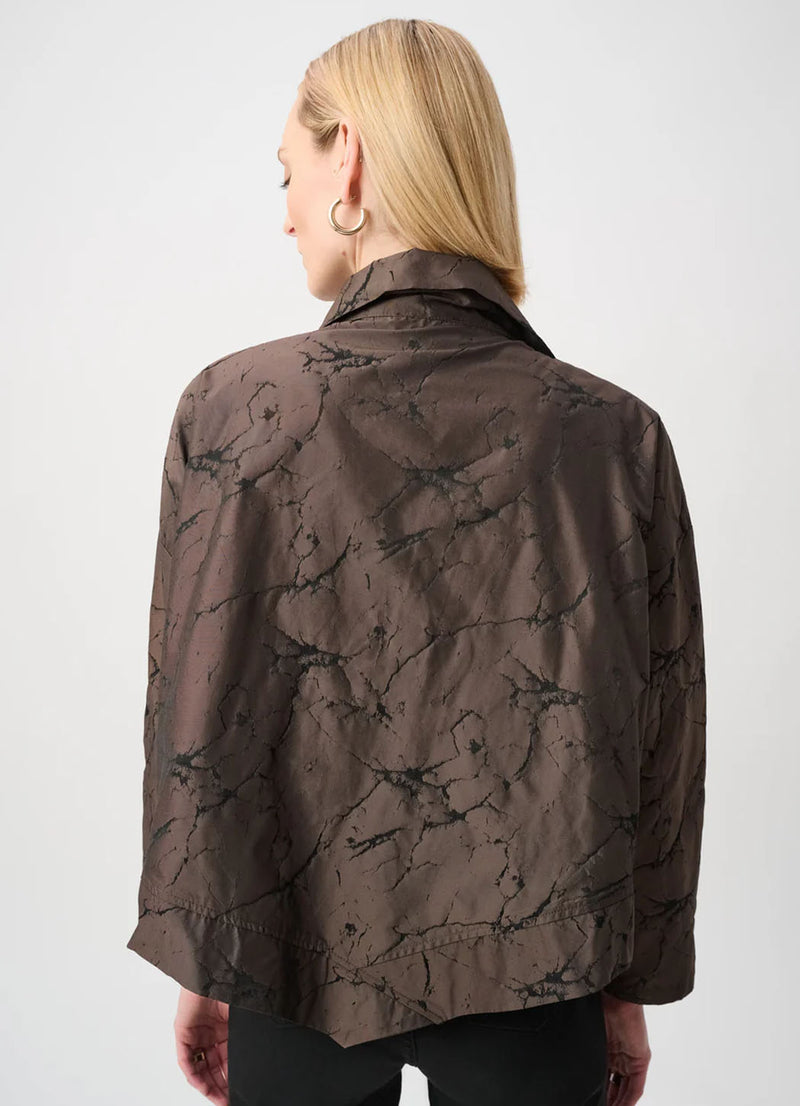 Joseph Ribkoff Jaquard Asymmetrical Jacket