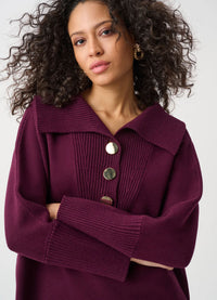 Joseph Ribkoff Shawl-Neck Sweater