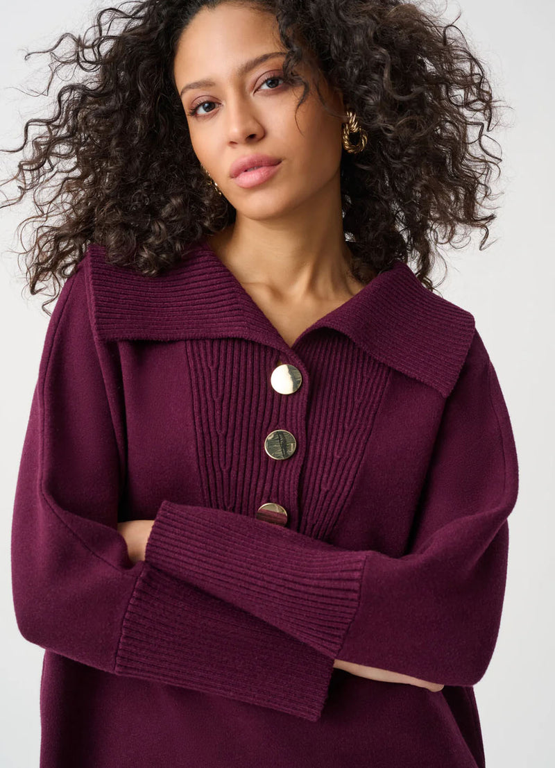 Joseph Ribkoff Shawl-Neck Sweater