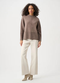 Joseph Ribkoff Wool Boxy Crewneck Sweater