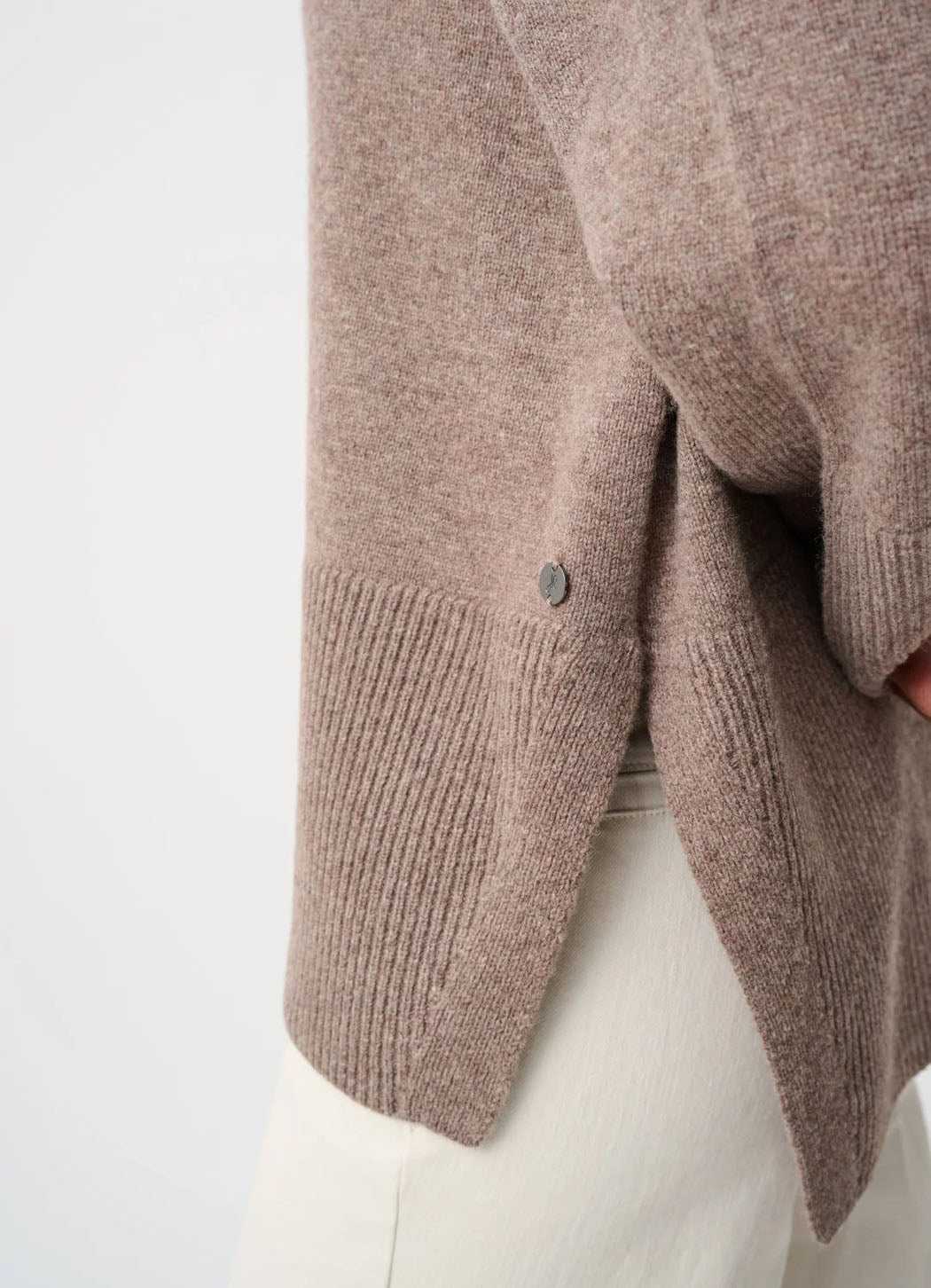 Joseph Ribkoff Wool Boxy Crewneck Sweater