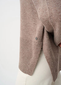 Joseph Ribkoff Wool Boxy Crewneck Sweater
