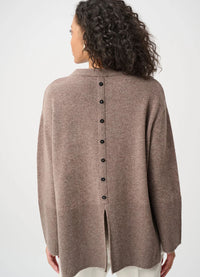 Joseph Ribkoff Wool Boxy Crewneck Sweater