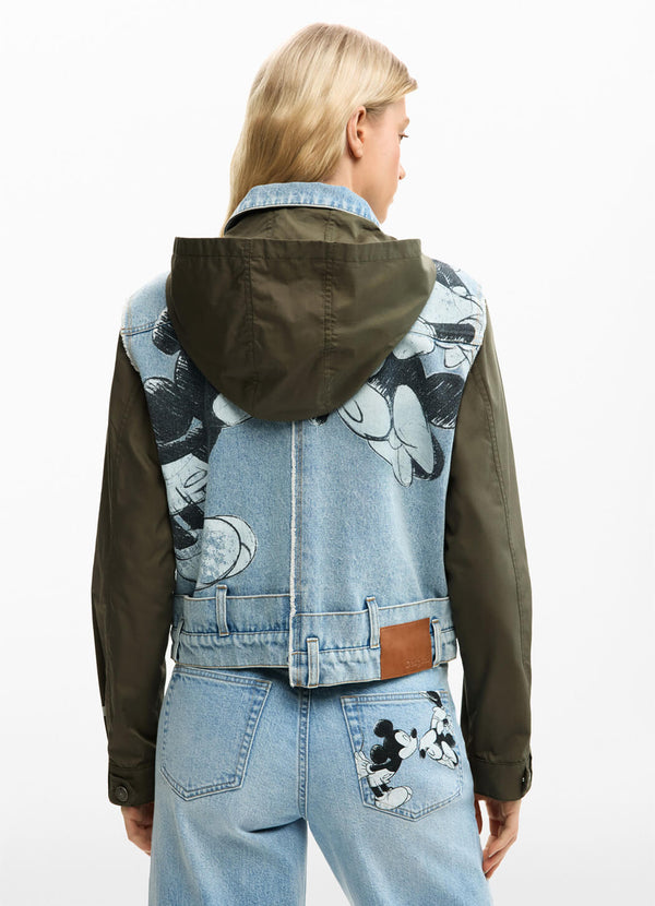 Desigual X Mickey Mouse Hooded Jacket