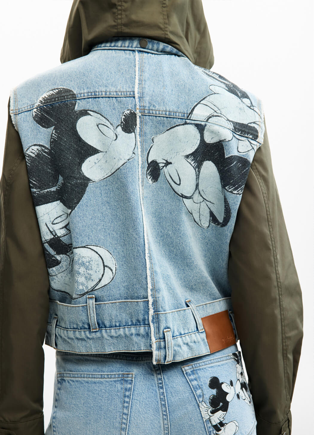 Desigual X Mickey Mouse Hooded Jacket