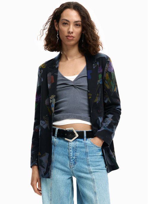 Desigual Collage Blazer