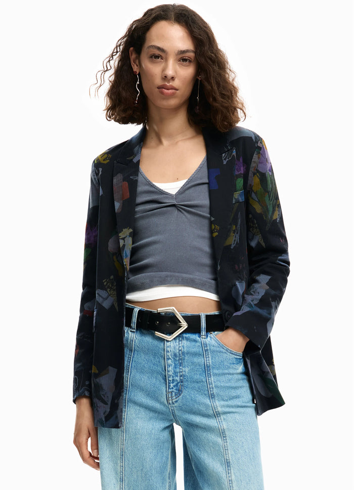 Desigual Collage Blazer