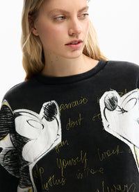 Desigual X Mickey & Minnie Mouse Sweatshirt