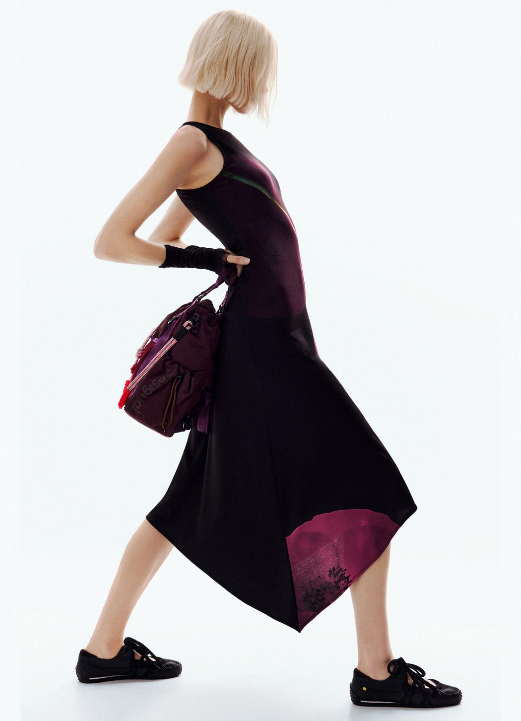 Desigual Asymmetric Poppy Dress