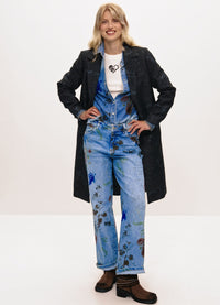Desigual Straight Jacquard Coat