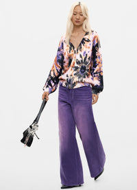 Desigual Floral Print Cardigan