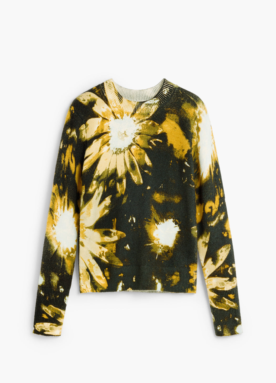 Desigual Floral Print Sweater