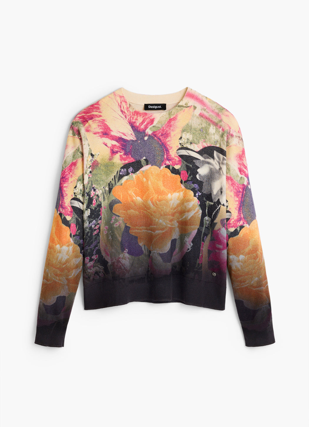 Desigual Lacroix Printed Sweater