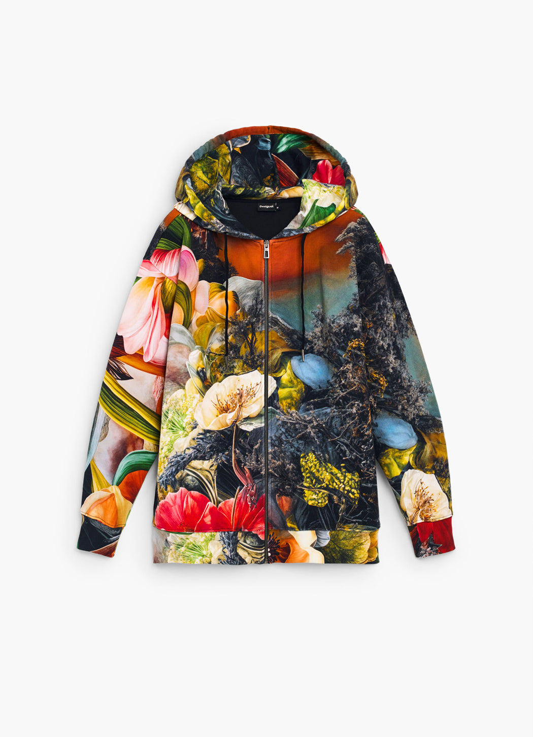 Desigual Printed Cotton Sweatshirt