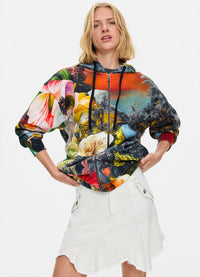 Desigual Printed Cotton Sweatshirt