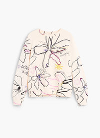 Desigual Floral Print Sweatshirt