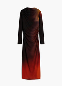 Desigual Long Sleeve Tulle Dress