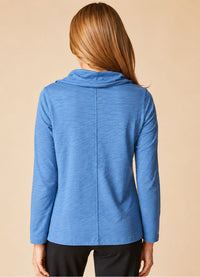 Habitat Pebble Ruched Panel Cowl Shirt