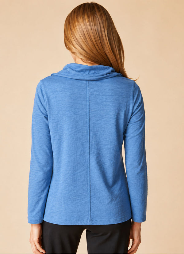 Habitat Pebble Ruched Panel Cowl Shirt