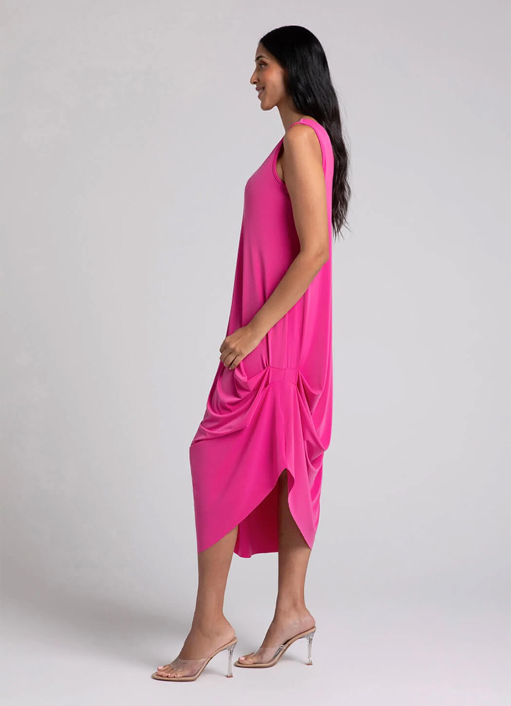 Sympli Sleeveless Drama Dress