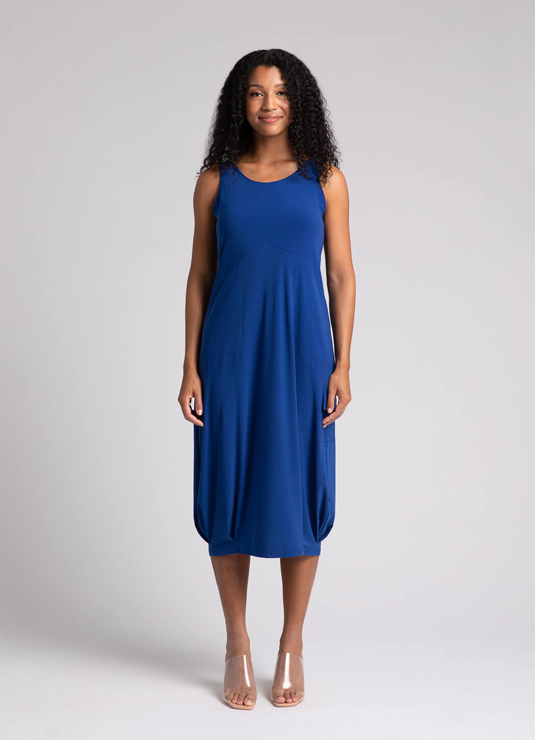 Nu Pleat Hem Tank Dress | Twilight