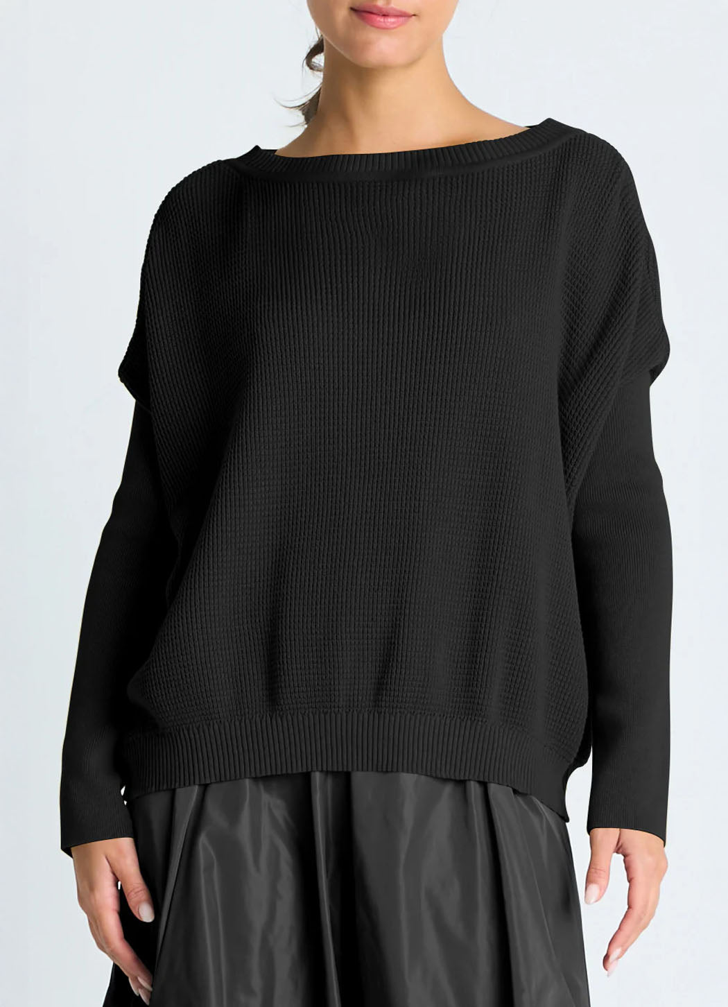 Planet Waffle Basic Crewneck Sweater
