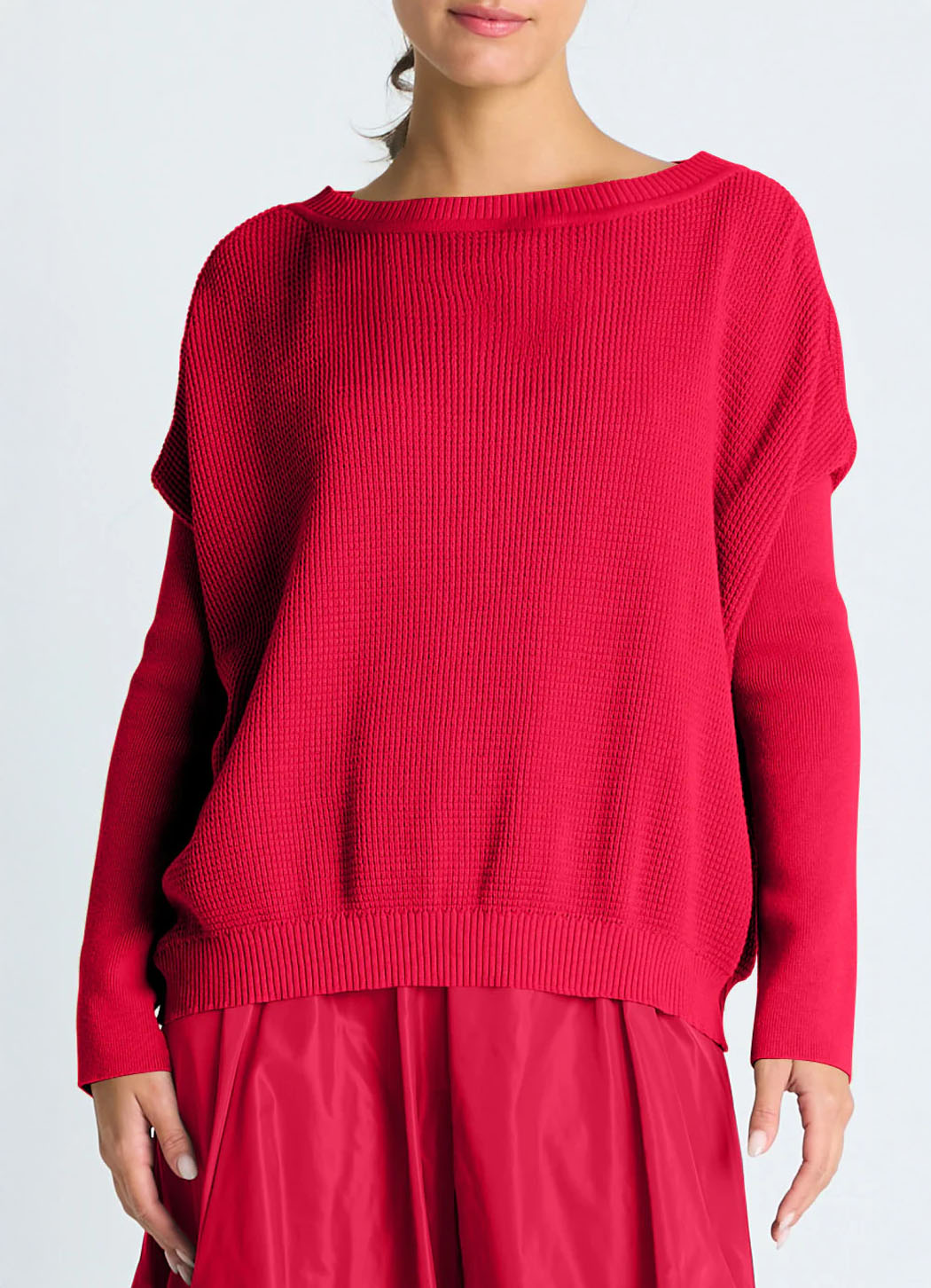 Planet Waffle Basic Crewneck Sweater