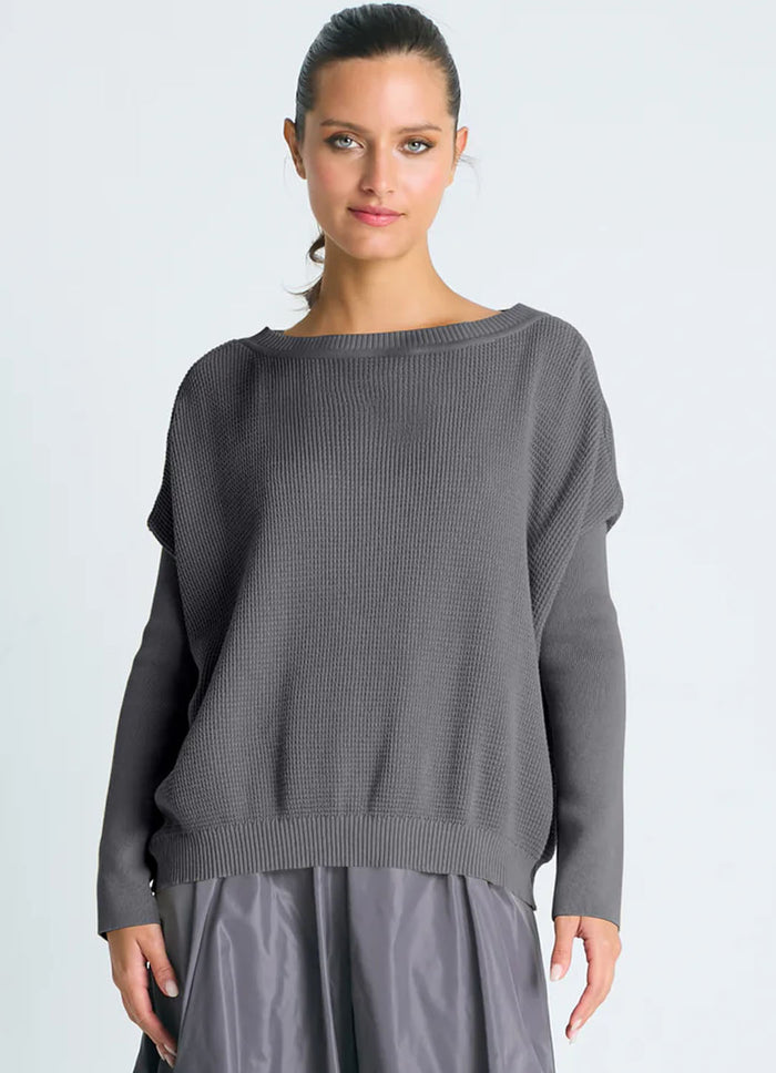 Planet Waffle Basic Crewneck Sweater