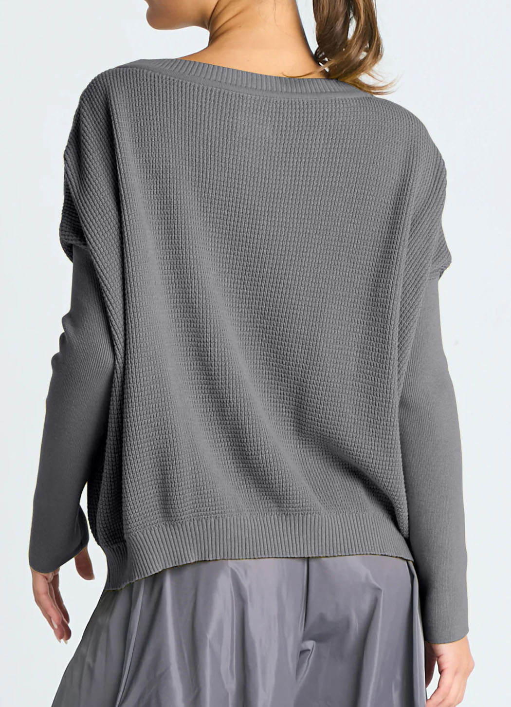Planet Waffle Basic Crewneck Sweater