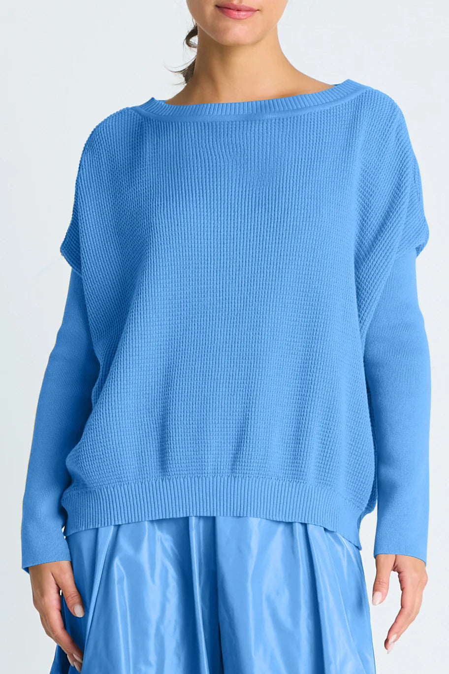 Planet Waffle Basic Crewneck Sweater