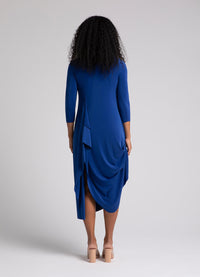 Sympli 3/4 Sleeve Drama Dress