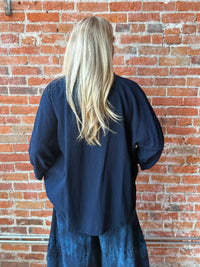 Oh My Gauze Loraine 3/4 Sleeve Top