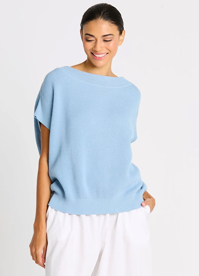 Planet Square Thermal Knit Tee