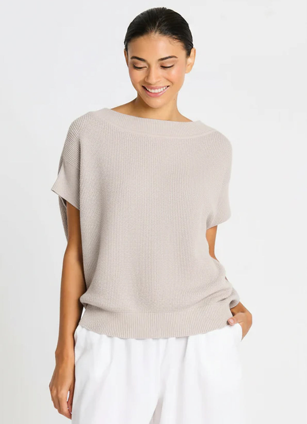 Planet Square Thermal Knit Tee