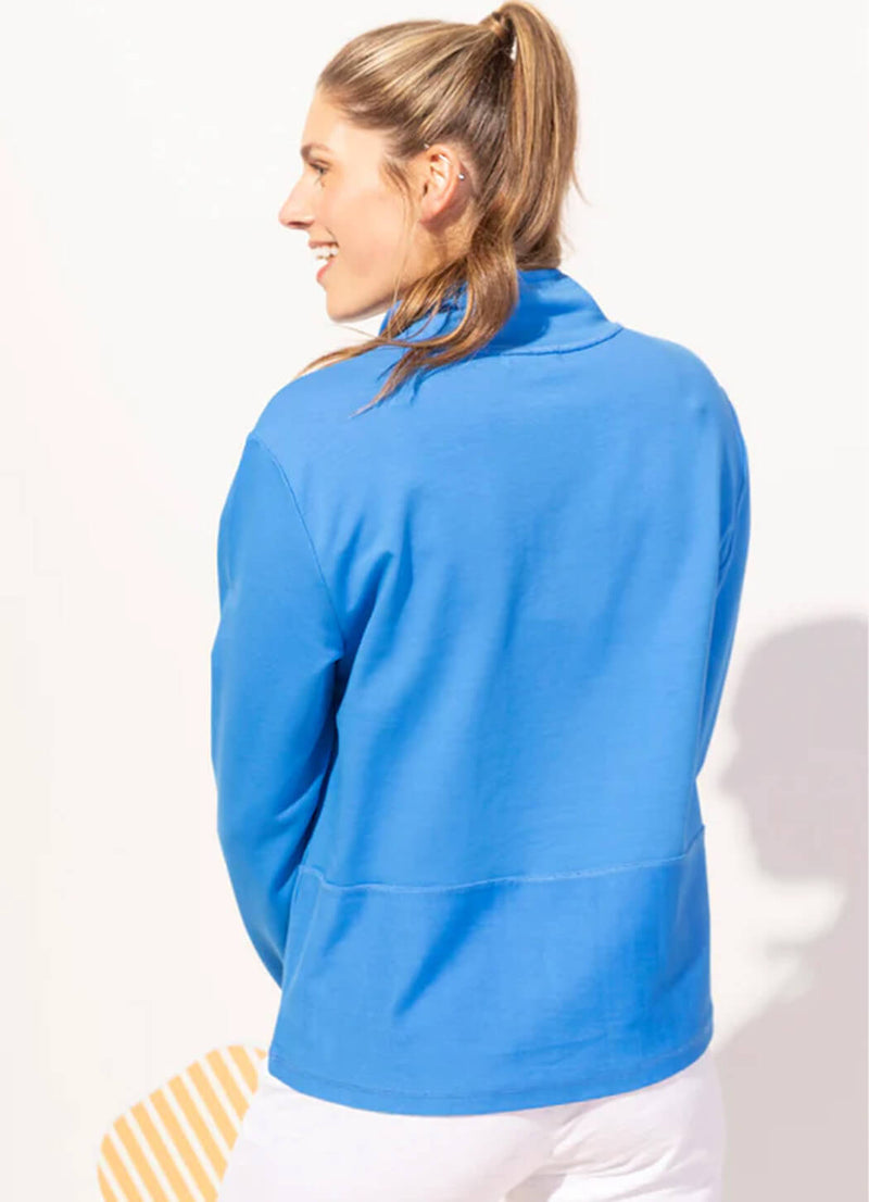 Escape Ocean Front Terry Quarter Zip Pullover