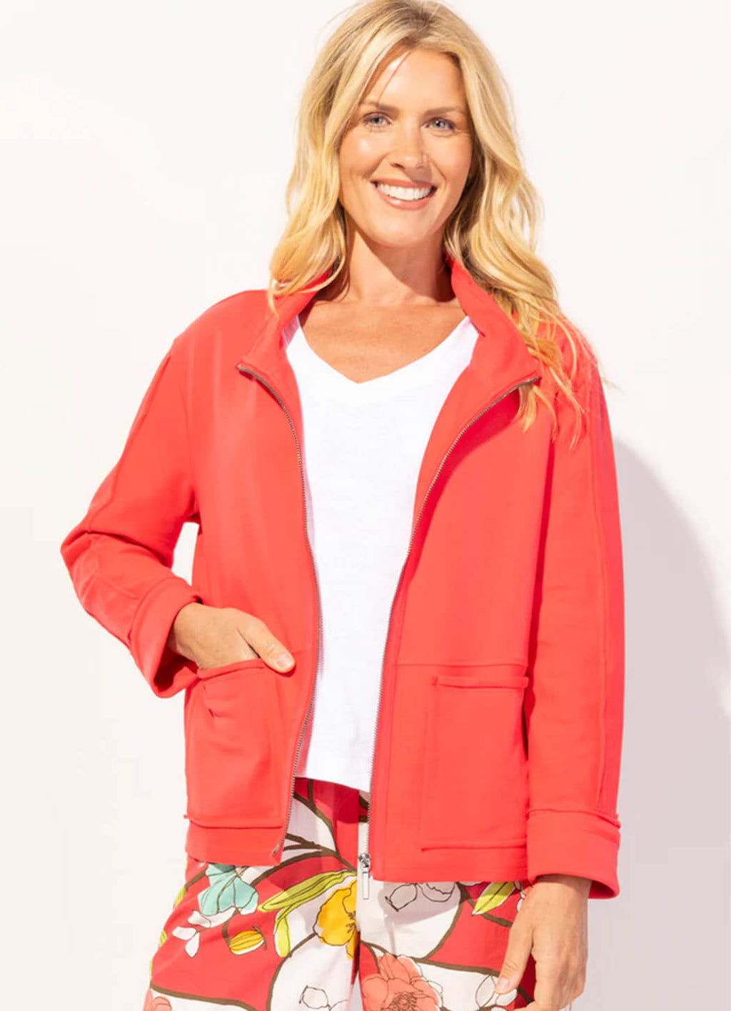 Escape Ocean Front Terry Seaside Jacket – Details Direct