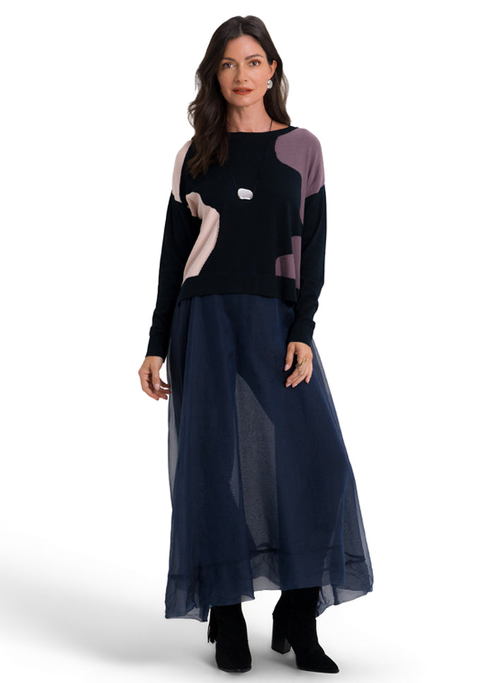 Planet Combo Clouds Sweater